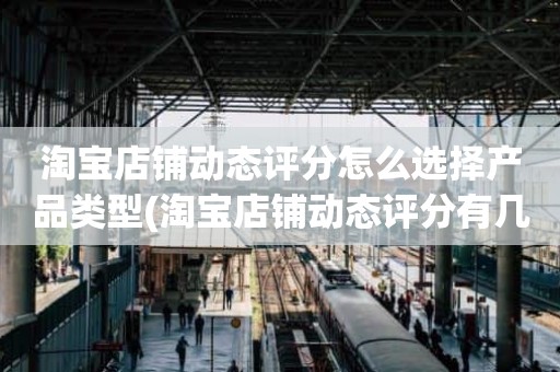 淘宝店铺动态评分怎么选择产品类型(淘宝店铺动态评分有几项)