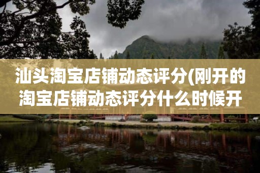 汕头淘宝店铺动态评分(刚开的淘宝店铺动态评分什么时候开始显示)