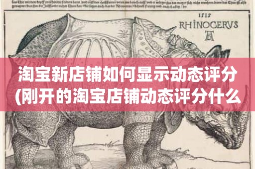 淘宝新店铺如何显示动态评分(刚开的淘宝店铺动态评分什么时候开始显示)