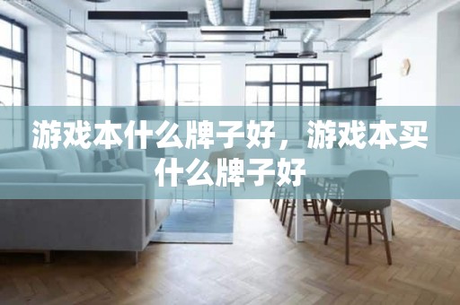 游戏本什么牌子好，游戏本买什么牌子好