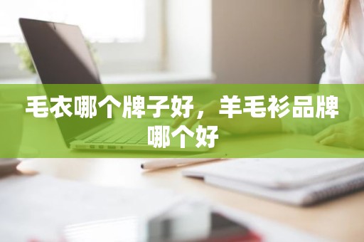 毛衣哪个牌子好，羊毛衫品牌哪个好