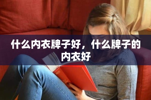 什么内衣牌子好，什么牌子的内衣好