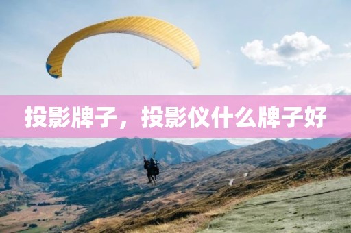 投影牌子，投影仪什么牌子好