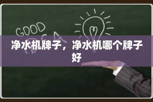 净水机牌子，净水机哪个牌子好