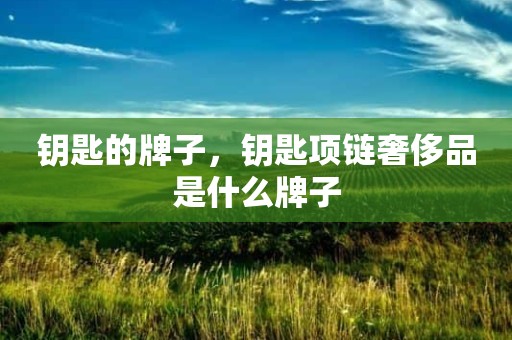 钥匙的牌子，钥匙项链奢侈品是什么牌子