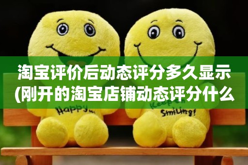 淘宝评价后动态评分多久显示(刚开的淘宝店铺动态评分什么时候开始显示)