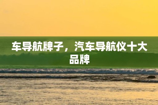 车导航牌子，汽车导航仪十大品牌