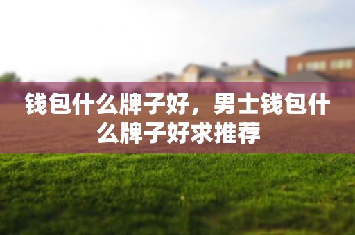 钱包什么牌子好，男士钱包什么牌子好求推荐