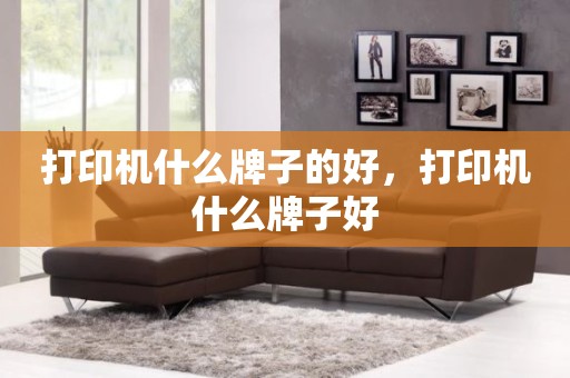 打印机什么牌子的好，打印机什么牌子好