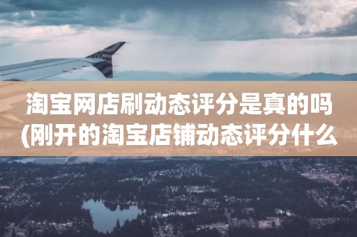 淘宝网店刷动态评分是真的吗(刚开的淘宝店铺动态评分什么时候开始显示)