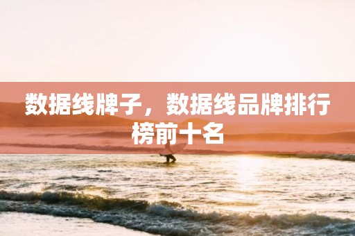数据线牌子，数据线品牌排行榜前十名