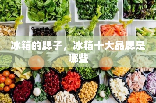 冰箱的牌子，冰箱十大品牌是哪些