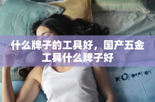 什么牌子的工具好，国产五金工具什么牌子好