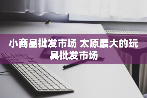 小商品批发市场 太原最大的玩具批发市场