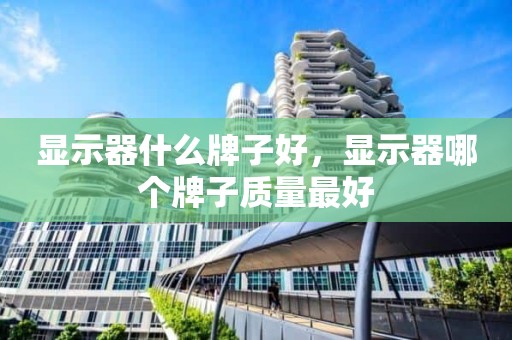 显示器什么牌子好，显示器哪个牌子质量最好