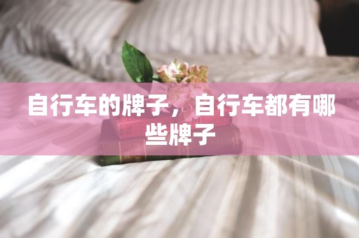自行车的牌子，自行车都有哪些牌子