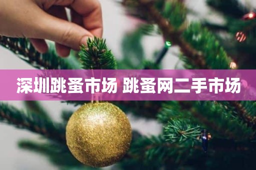 深圳跳蚤市场 跳蚤网二手市场