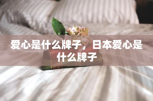 爱心是什么牌子，日本爱心是什么牌子