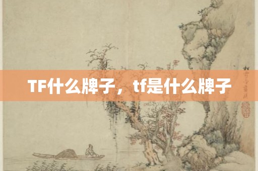 TF什么牌子，tf是什么牌子