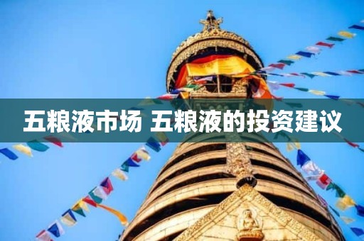 五粮液市场 五粮液的投资建议