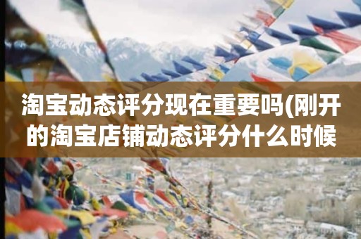淘宝动态评分现在重要吗(刚开的淘宝店铺动态评分什么时候开始显示)